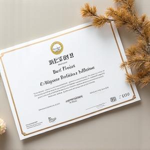 강남구 베스트 플로리스트 5년 연속 수상 인증서