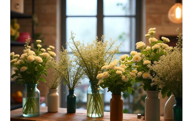 2019년 화전 가든스 첫 플라워샵 내부 모습