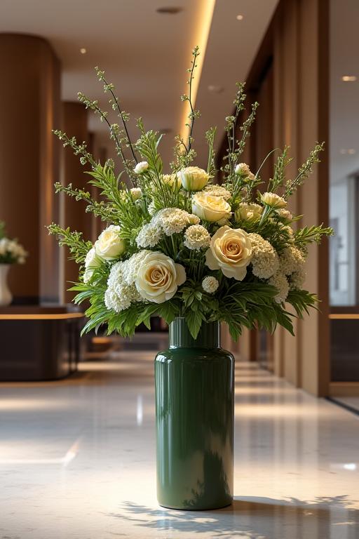 현대카드 VIP 고객 초청 행사 로비 연출