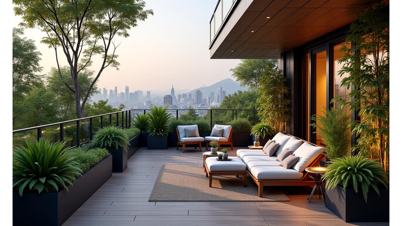 강남 고급 레지던스의 베란다 가든 컨설팅