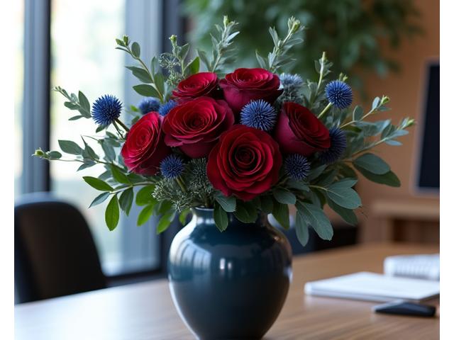 격조 높은 공간에 어울리는 우아한 프리저브드 플라워 어레인지먼트