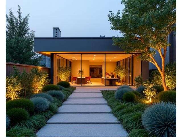 성수동 갤러리에 어우러진 현대적인 모던 가든