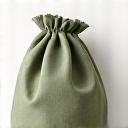 재사용 가능한 삼베 소재의 친환경 포장 부대