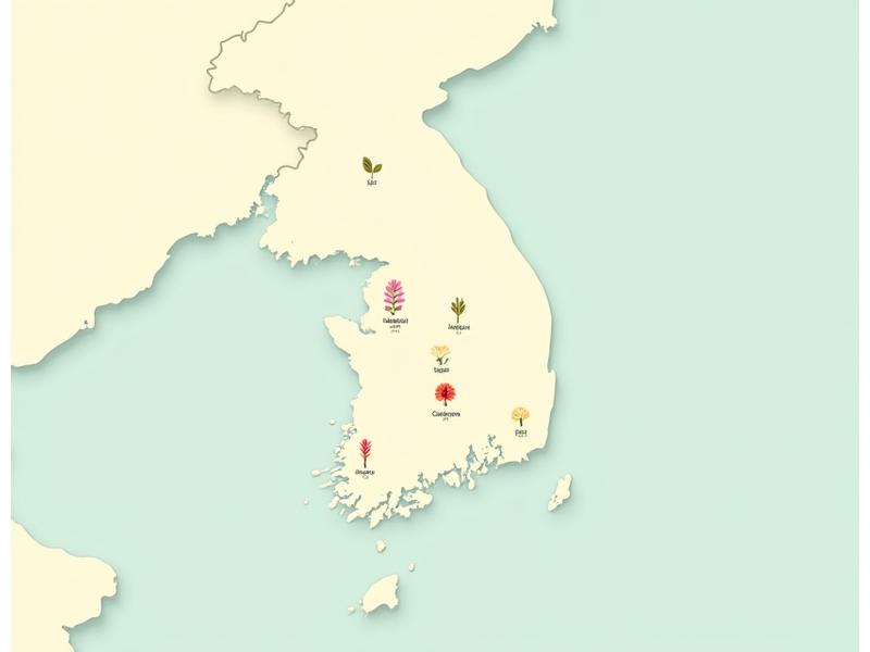 대한민국 지도 위에 경기도, 강원도, 제주도, 전라도 등 주요 로컬 농가 위치가 표시된 이미지