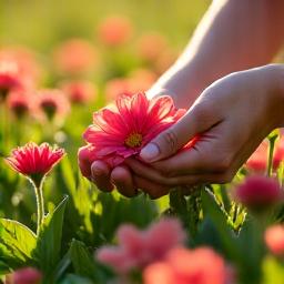 화전 가든스 로컬 농장에서 꽃이 배달되는 과정을 보여주는 영상