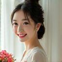 행복하게 웃고 있는 김은지 신부의 모습